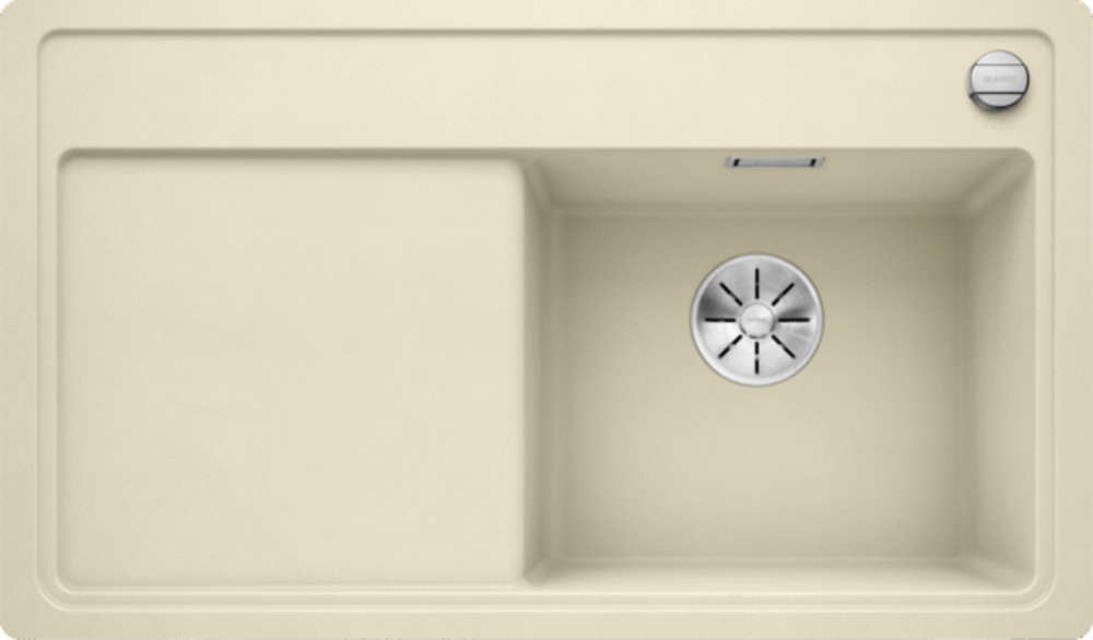 BLANCO ZENAR 45S-F Cream Premium SILGRANIT PuraDur InFino мойка кремовый