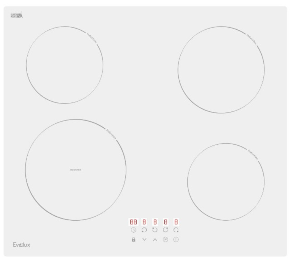 Evelux HEI 641 W индукционная варочная панель
