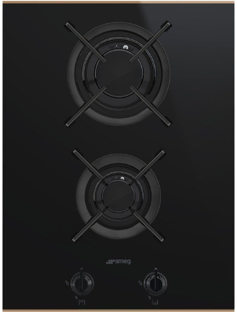 SMEG PV632CNR черный газовая варочная панель