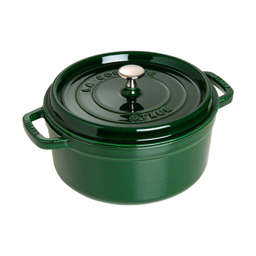 STAUB кокот круглый 20 см 2,2 л зеленый базилик 1102085