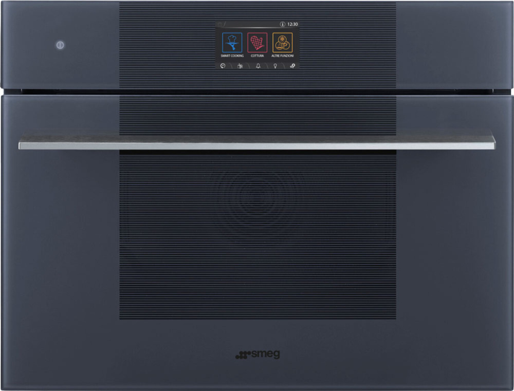 SMEG SO4104S4PG Компактный многофункциональный духовой шкаф, цвет Neptune Grey