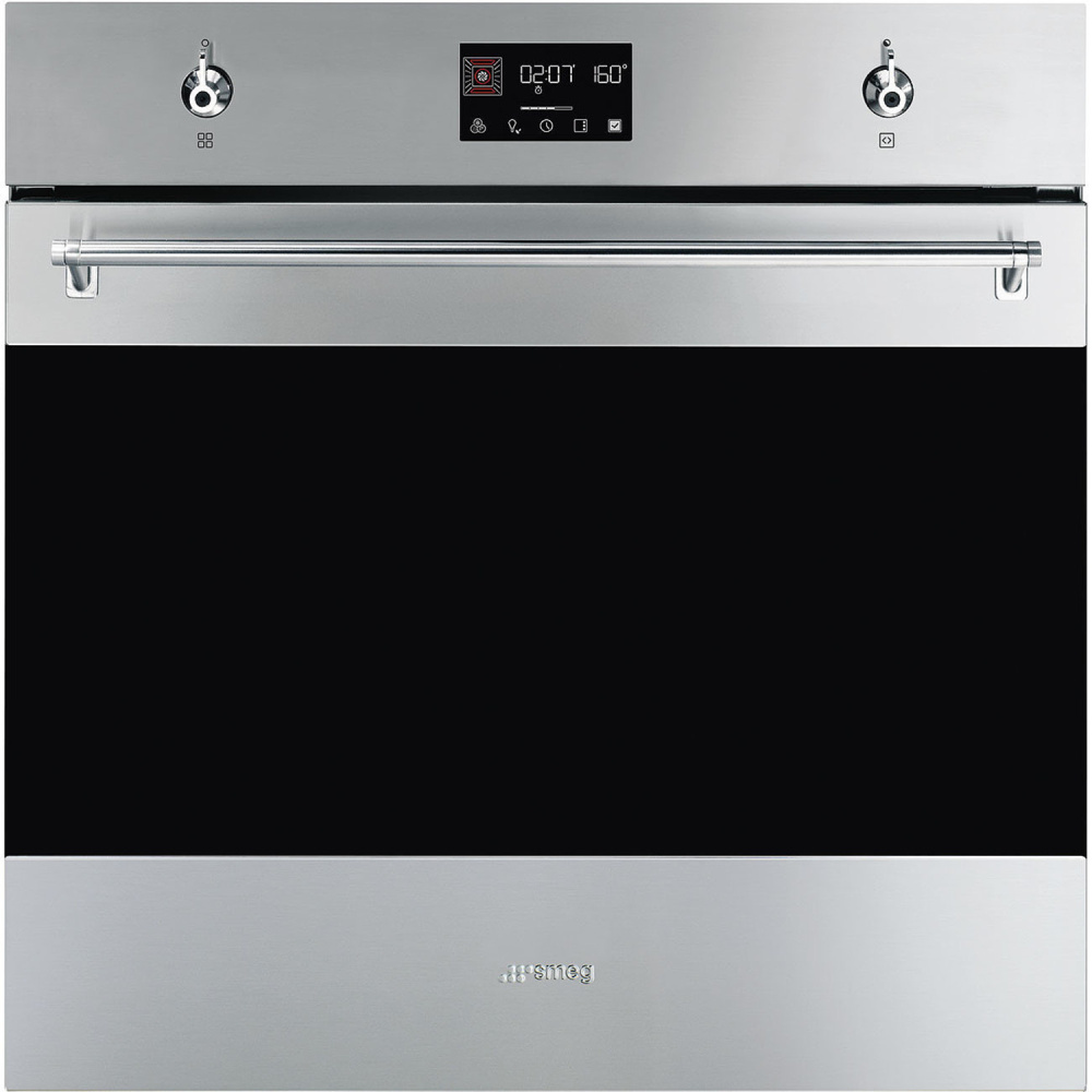 SMEG SOP6302TX нержавеющая сталь + черный многофункциональный духовой шкаф