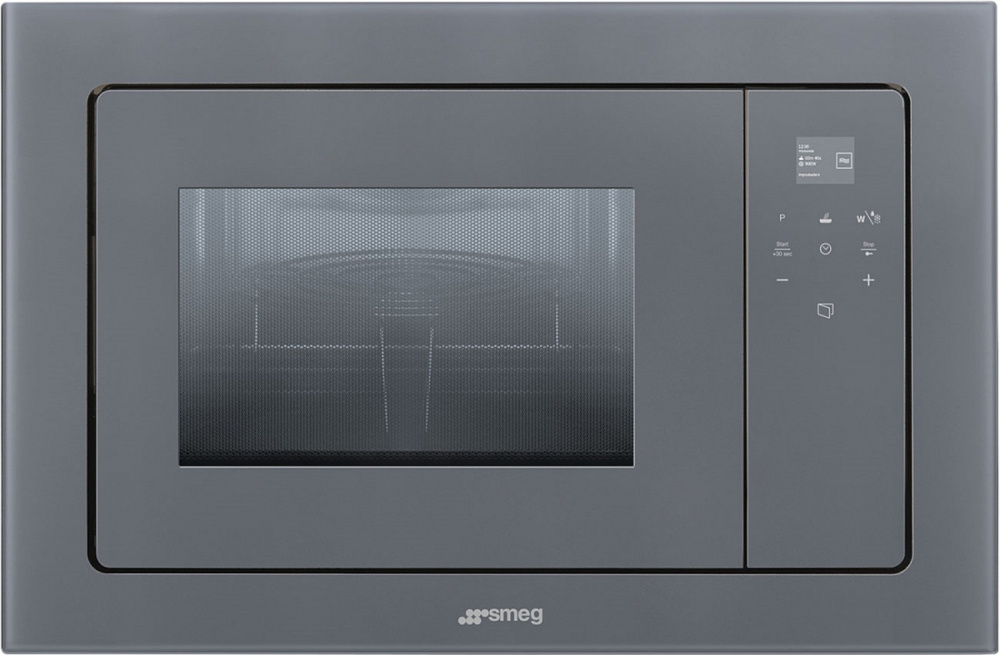SMEG FMI120S2 микроволновая печь серый