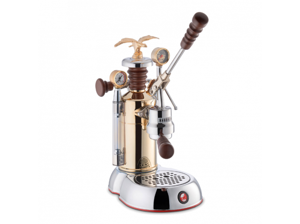 LA PAVONI LPLESC01EU леверная кофемашина-эспрессо позолоченный