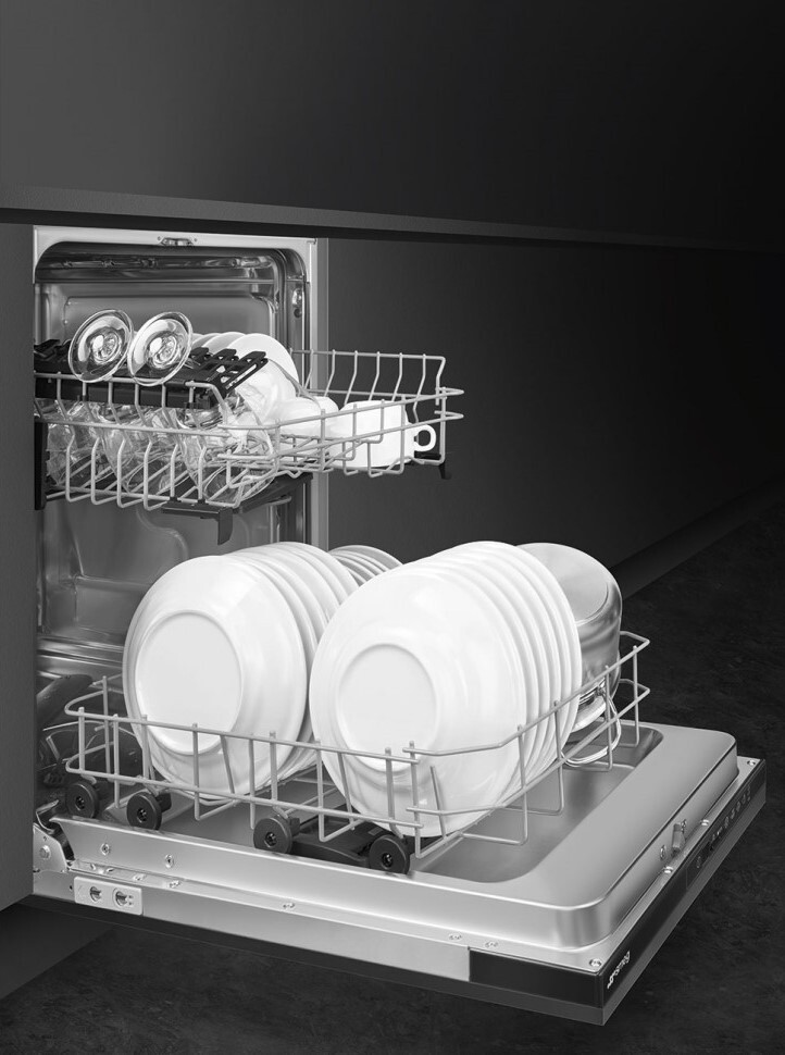 SMEG ST4512EIN посудомоечная машина черная