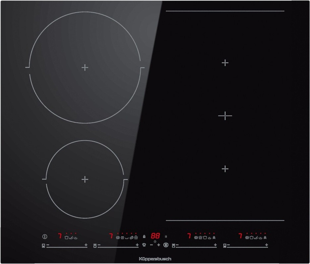 KUPPERSBUSH KI 6550.0 SR индукционная варочная поверхность черный