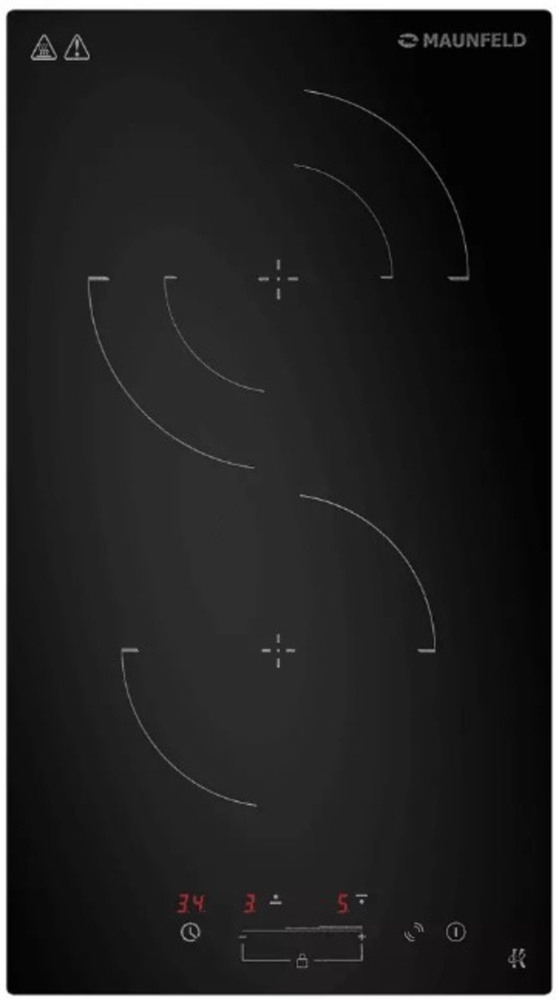 MAUNFELD CVCE292SDBK электрическая варочная панель