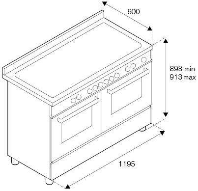 BERTAZZONI HER126G2EXT варочный центр нержавеющая сталь