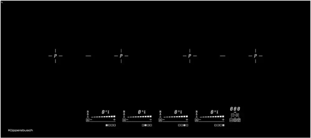 KUPPERSBUSCH KI 9800.0 SR индукционная варочная панель черное стекло