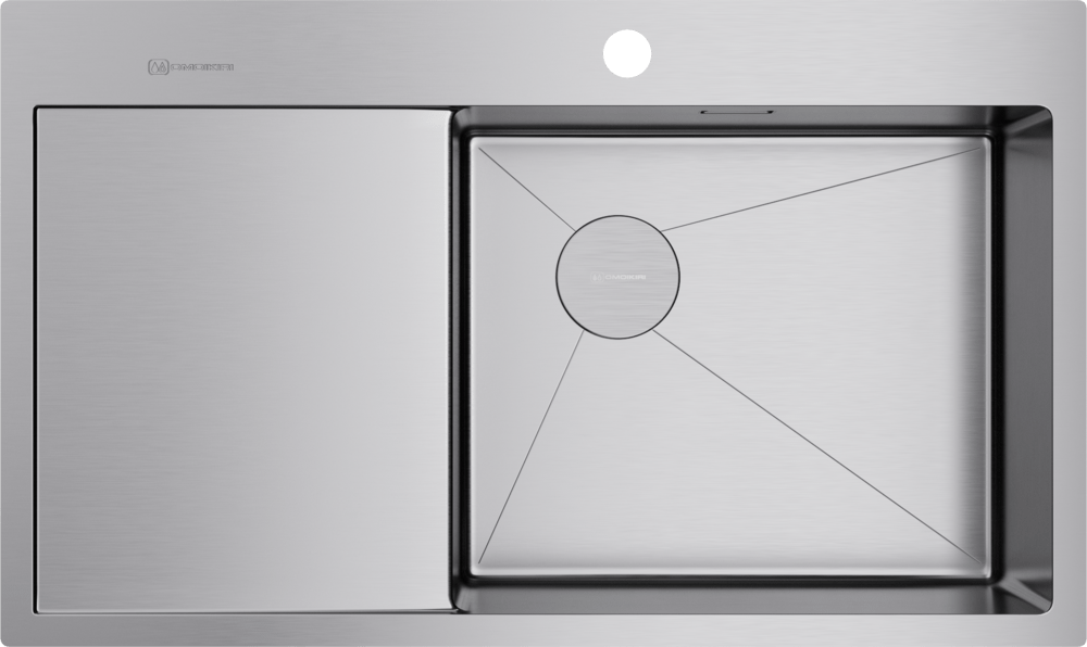OMOIKIRI AKISAME 86-IN-R Side мойка нержавеющая сталь