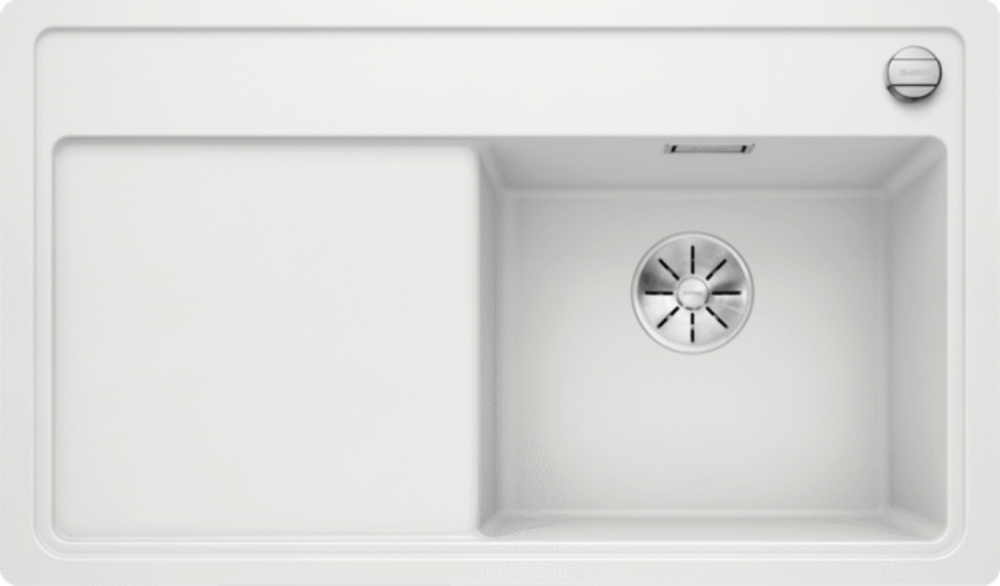 BLANCO ZENAR 45S-F White Premium SILGRANIT PuraDur InFino мойка белый