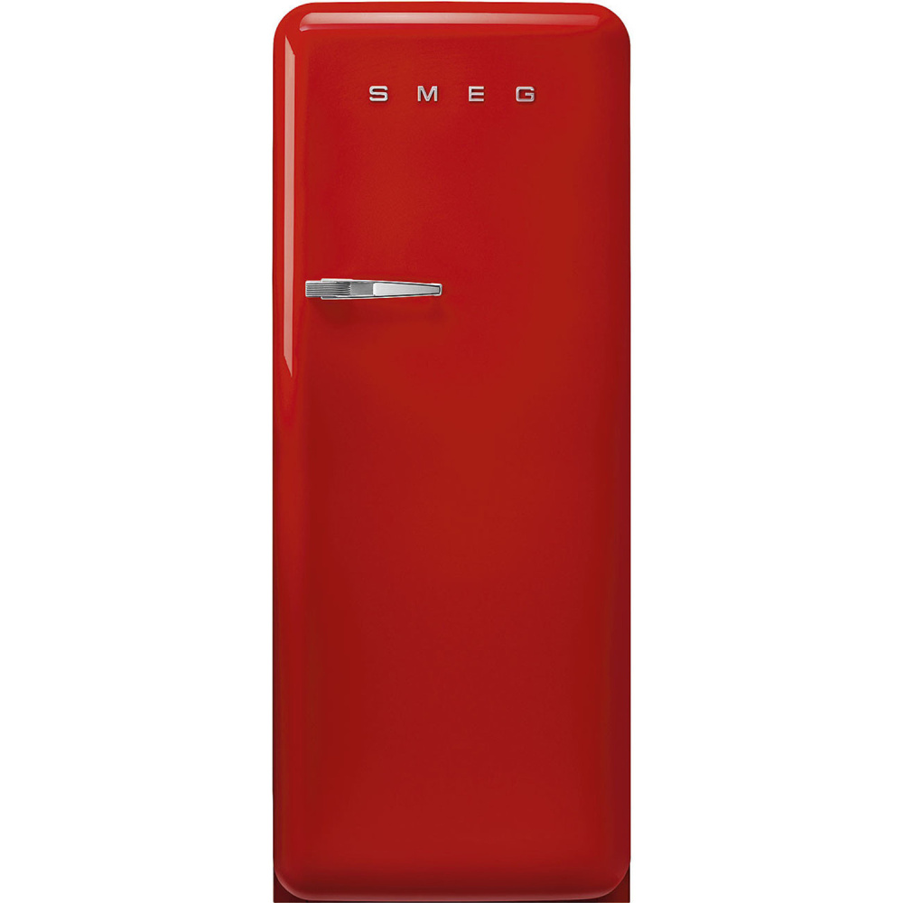 SMEG FAB28RRD5 красный отдельностоящий холодильник стиль 50-х годов