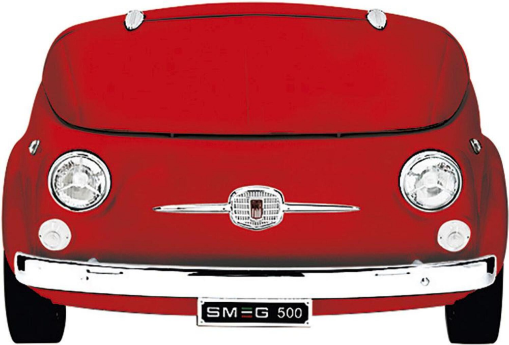 SMEG SMEG500R Отдельностоящий минибар, красный