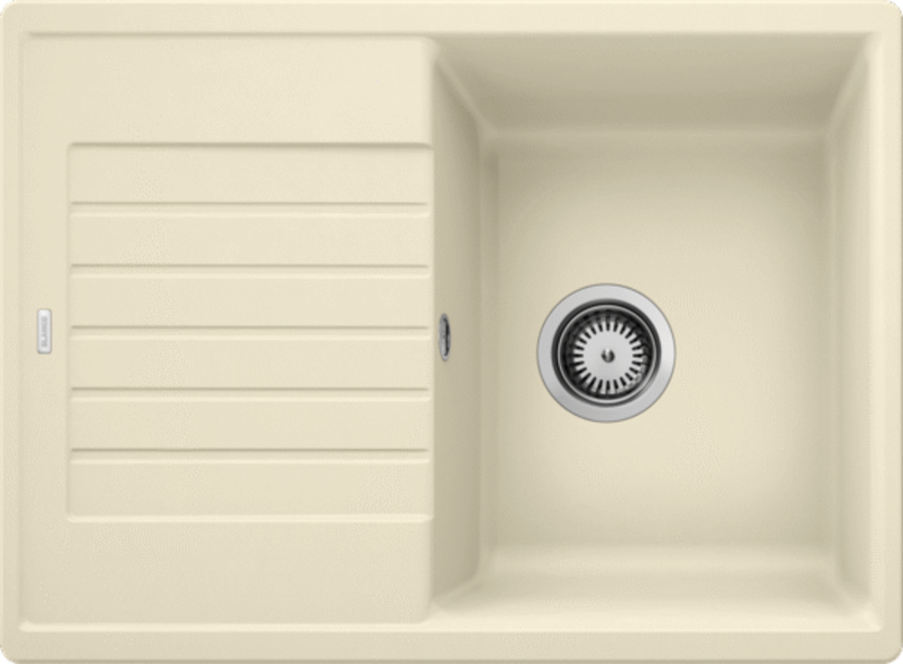 BLANCO ZIA 45 S Compact SILGRANIT PuraDur мойка кремовый