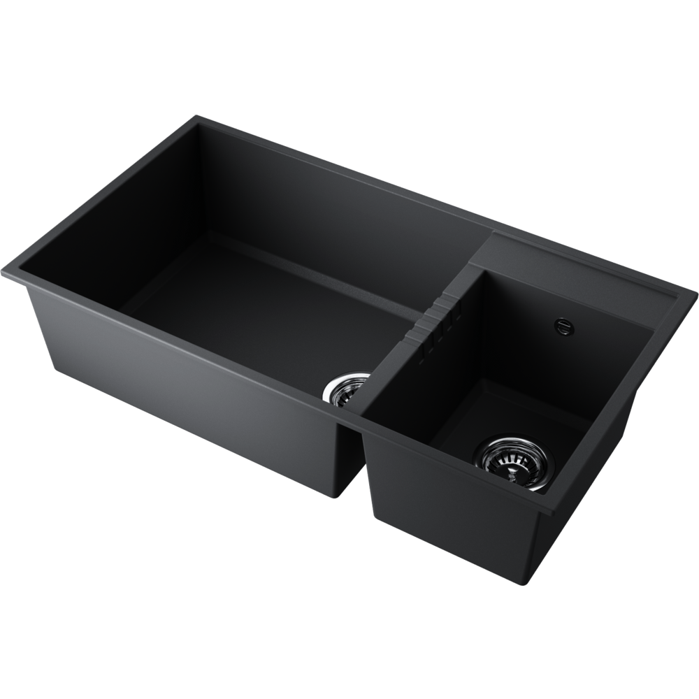 OMOIKIRI TEDORI 85-2-U-BL мойка черный (распродажа)