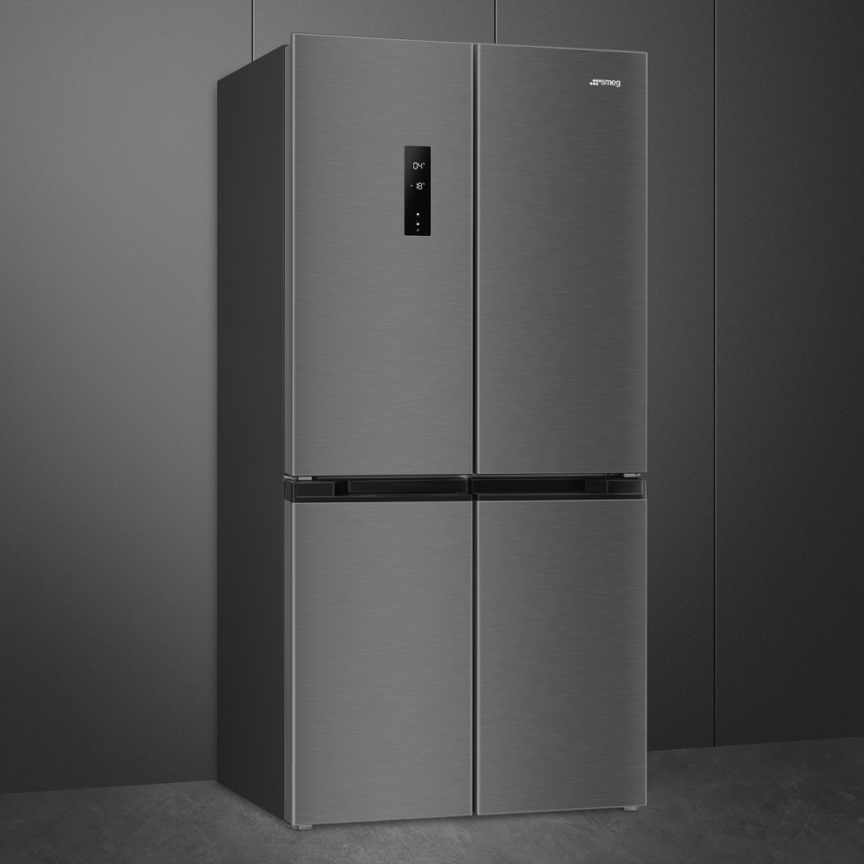 SMEG FQI48KD холодильник тёмная нержавеющая сталь