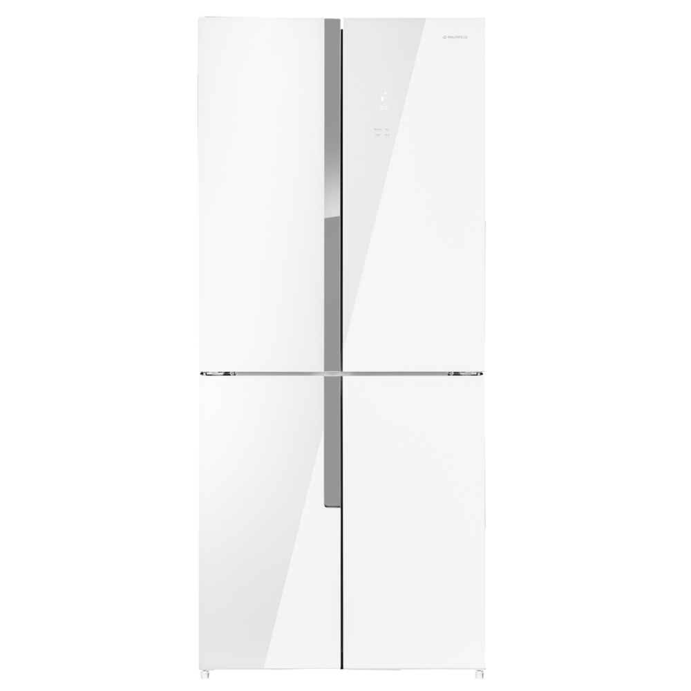 MAUNFELD MFF182NFWE холодильник с инвертором белый