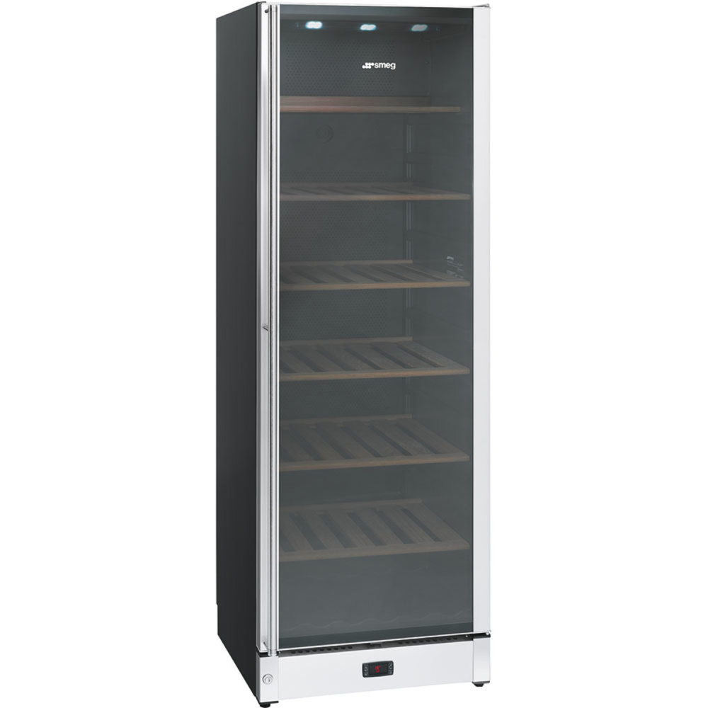 SMEG SCV115A винный шкаф нержавеющая сталь