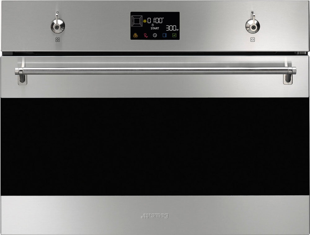 SMEG SO4302M1X Компактный духовой шкаф, нержавеющая сталь с обработкой против отпечатков пальцев