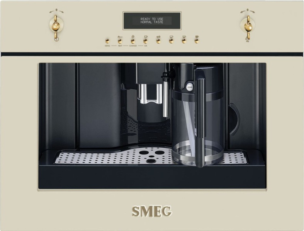 SMEG CMS8451P кремовая автоматическая кофемашина