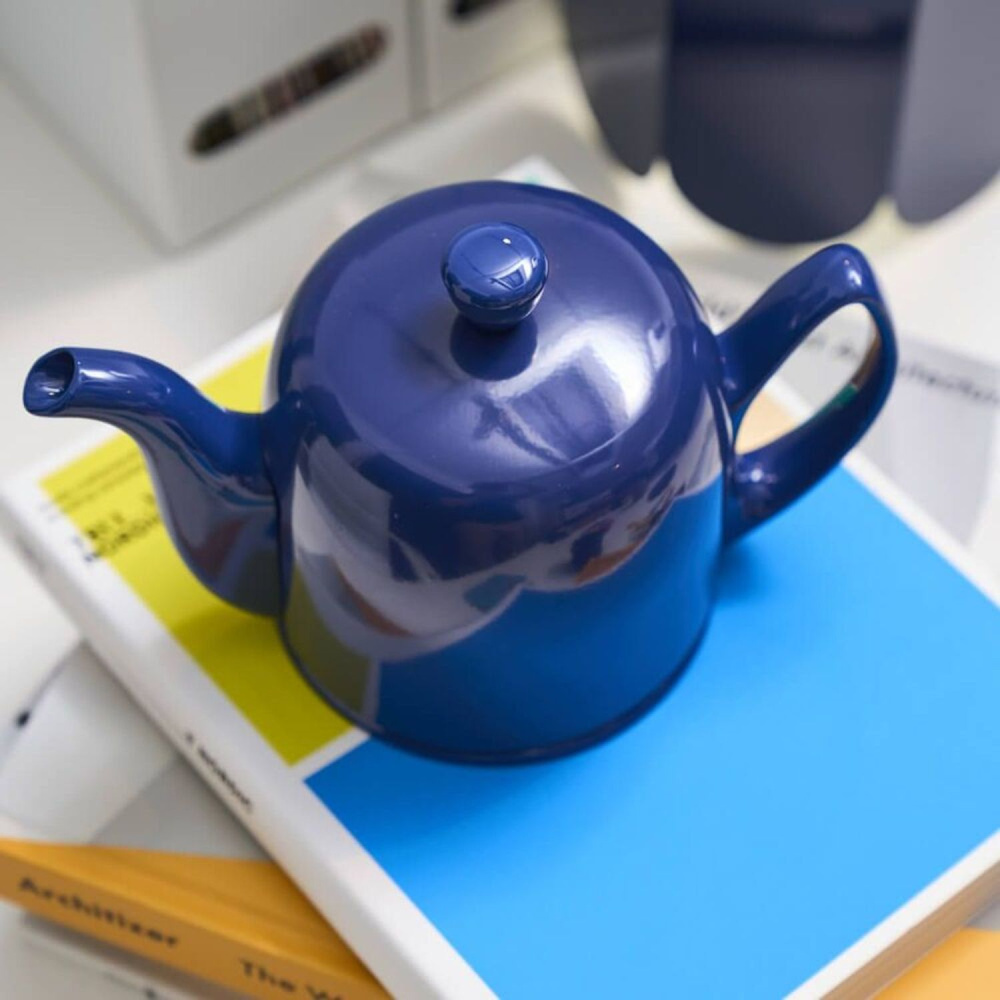 DEGRENNE SALAM MONOCHROME BLEU GOURMET чайник 1л на 6 чашек голубой (распродажа)