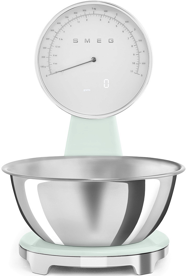 SMEG KSF01PGWW кухонные весы зеленый