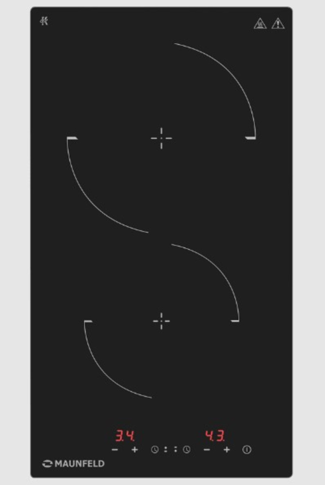 MAUNFELD CVCE302EXBK электрическая варочная панель