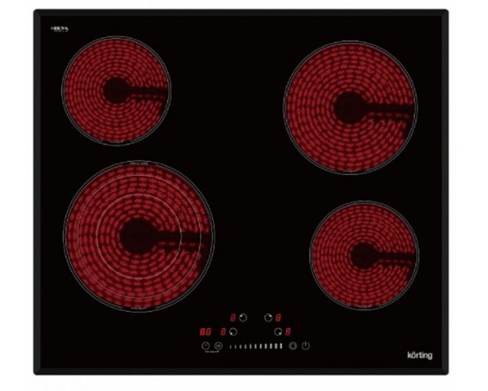 Korting HK 63500 B электрическая варочная панель