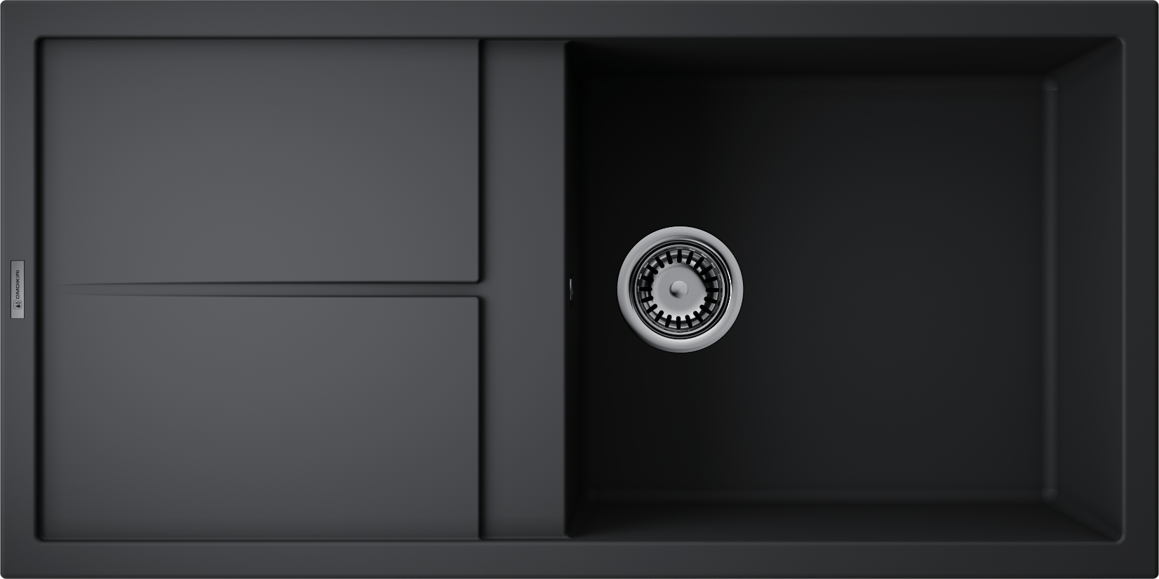 OMOIKIRI SUMI 100A-GB мойка графит