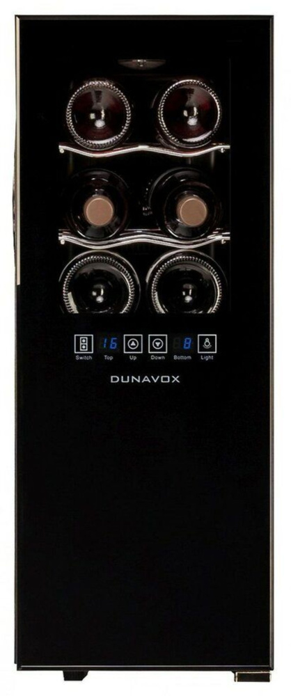 DUNAVOX DAT-12.33DC винный шкаф черный