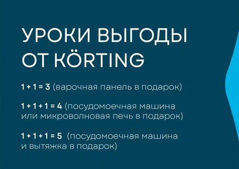 Уроки выгоды от Korting