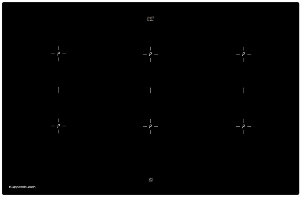KUPPERSBUSCH KI 8820.0 SR индукционная варочная панель черный