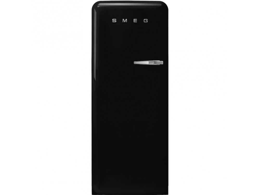 SMEG FAB28LBL5 черный отдельностоящий холодильник стиль 50-х годов