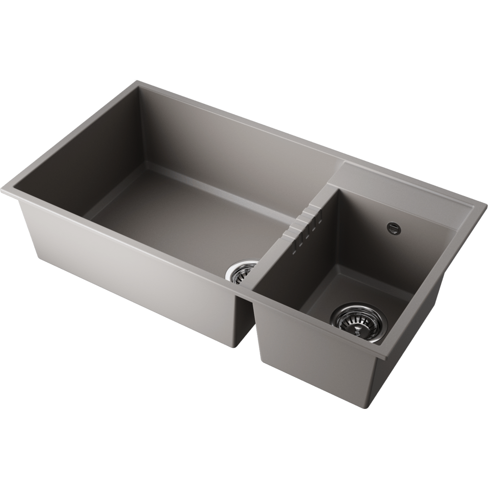 OMOIKIRI TEDORI 85-2-U-GR мойка leningrad grey