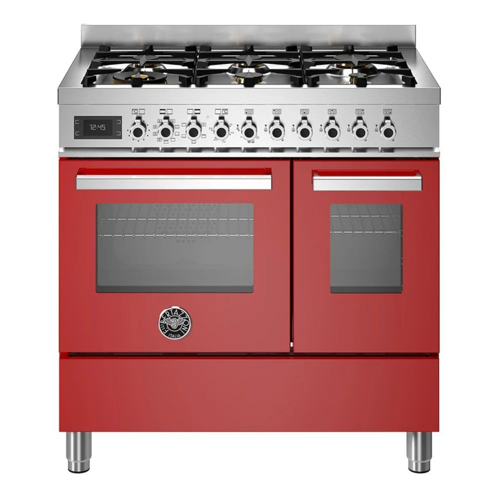 BERTAZZONI PRO96L2EROT варочный центр красный