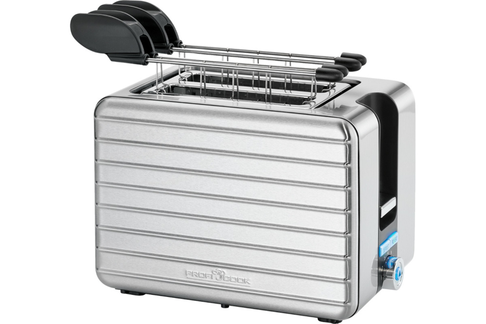 PROFICOOK PC-TAZ 1110 inox тостер 2 слота нержавеющая сталь