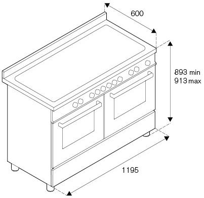 BERTAZZONI MAS126G2ENET2 варочный центр матовый черный