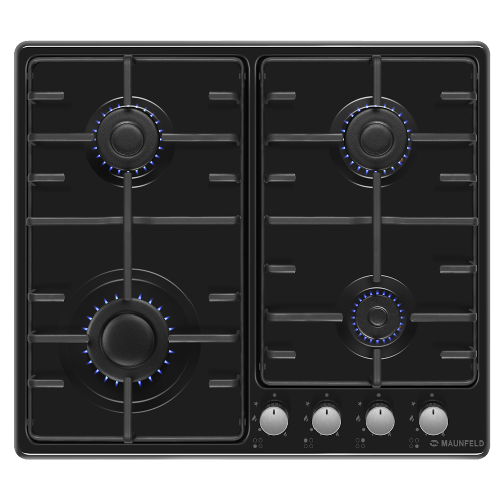 MAUNFELD EGHE.64.3STS-EB/G газовая варочная панель