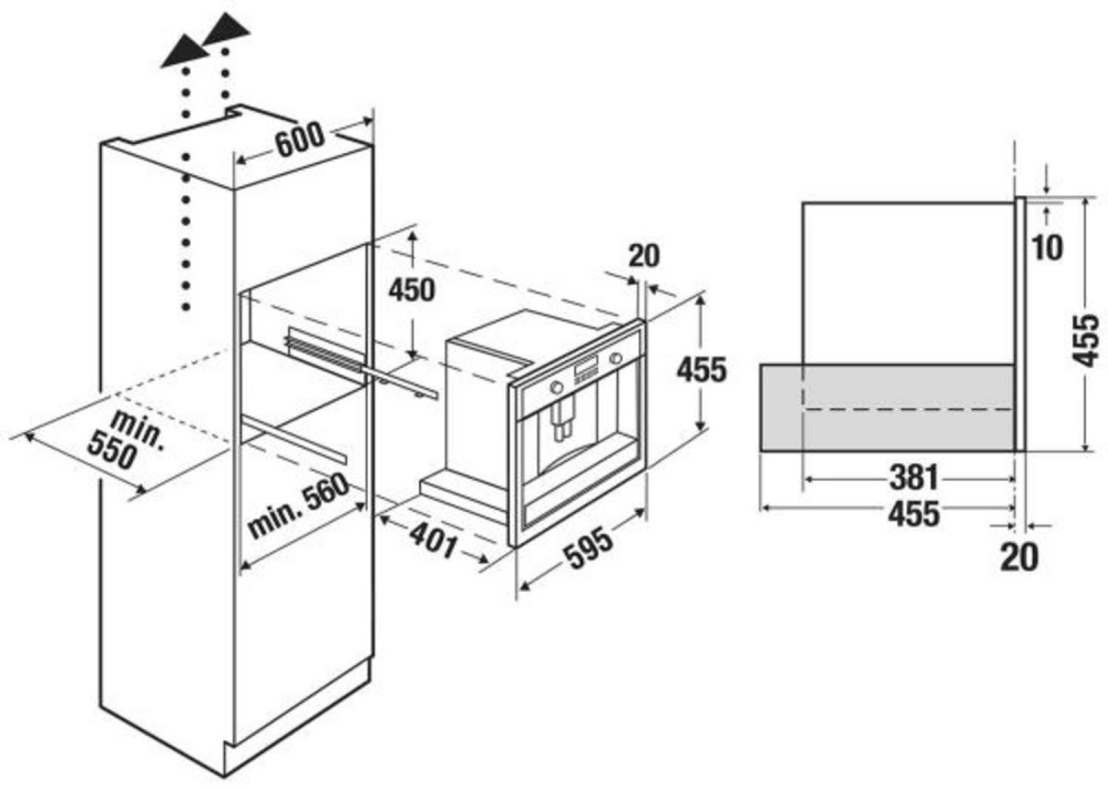 KUPPERSBUSCH CKV 6550.0 G1 кофемашина серый