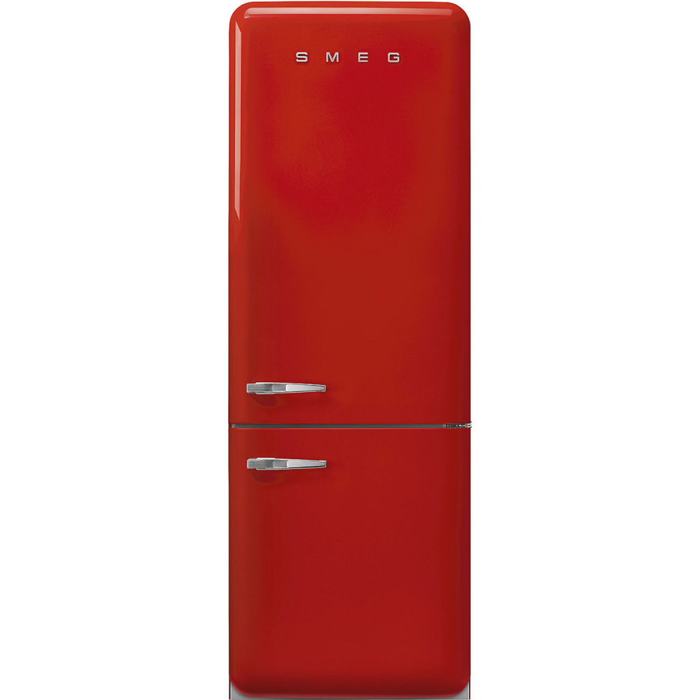 SMEG FAB38RRD5 красный отдельностоящий двухдверный холодильник