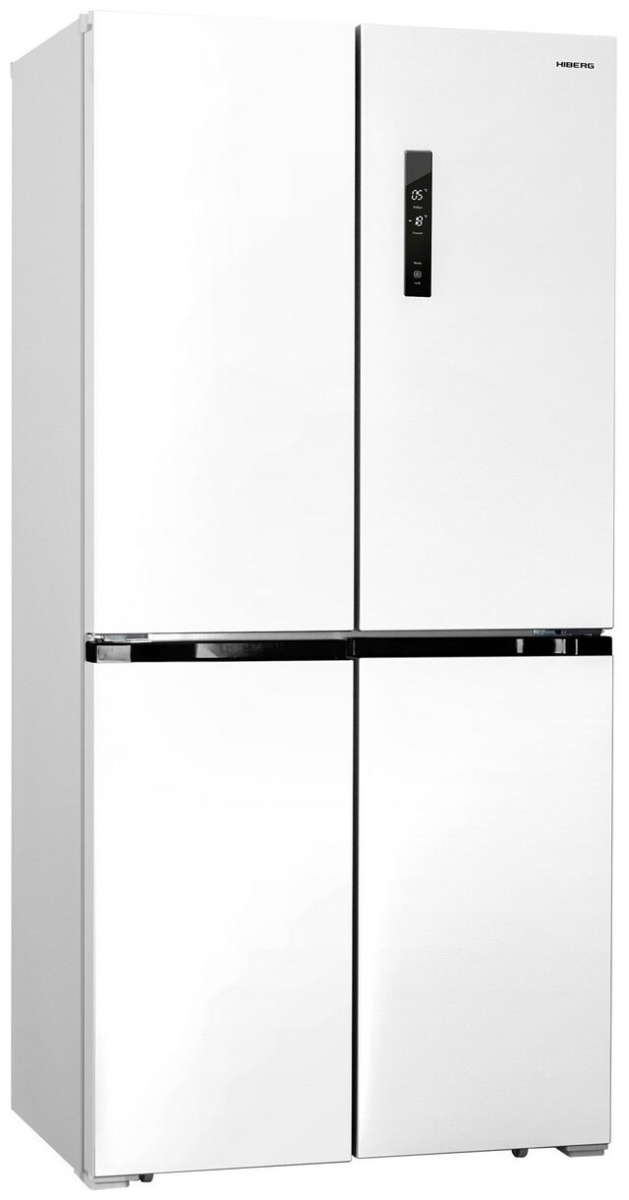 HIBERG RFQ-490DX NFW inverter холодильник белый