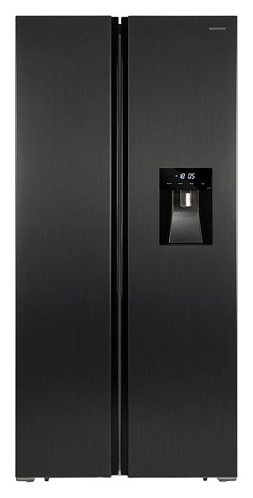 NORDFROST RFS 484D NFXd inverter холодильник черный