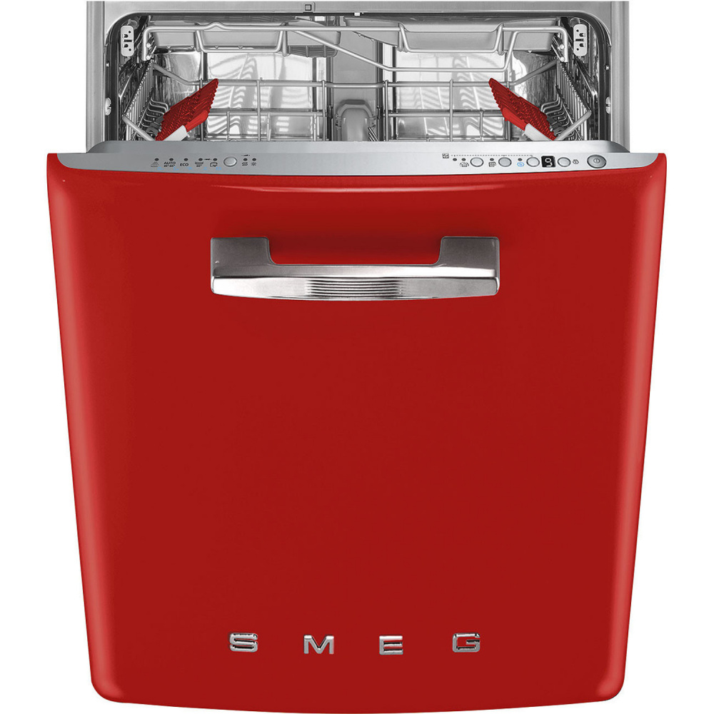 SMEG STFABRD3 встраиваемая посудомоечная машина красная