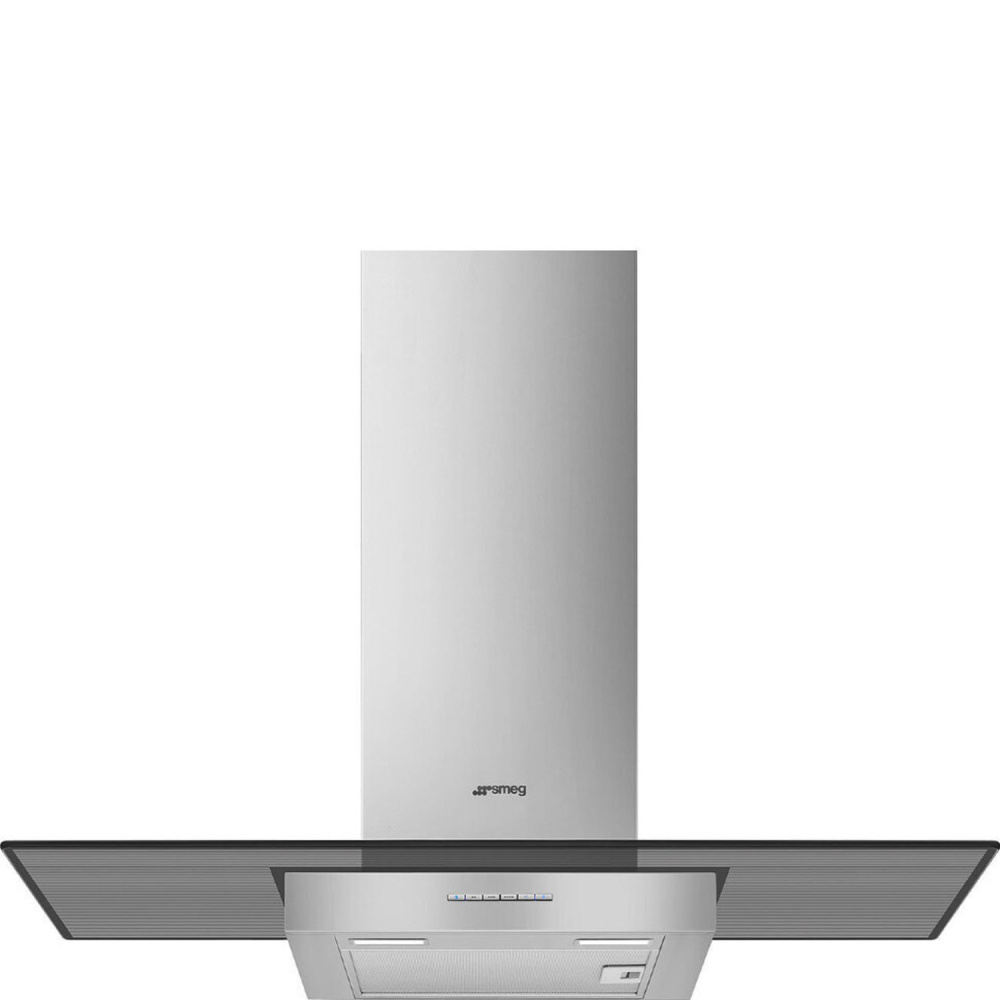 SMEG KBT900VE нержавеющая сталь + стекло т-образная вытяжка