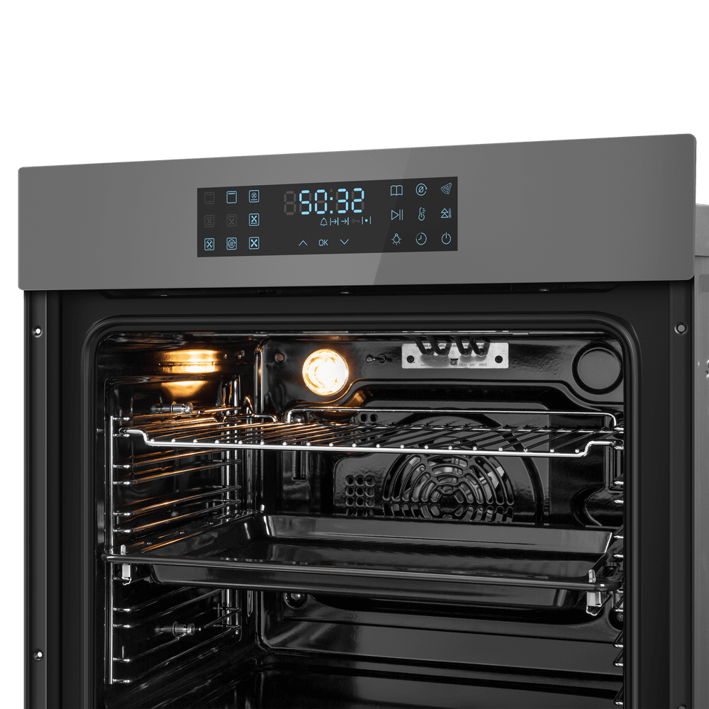 MAUNFELD EOEH7614LGR духовой шкаф серый