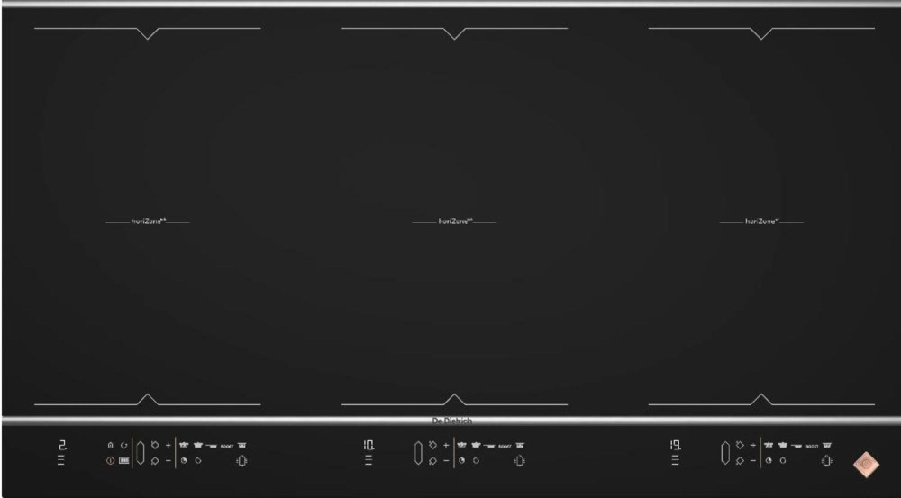 DE DIETRICH DPI7969XS HORIZONE PLAY ИНДУКЦИОННАЯ ВАРОЧНАЯ ПАНЕЛЬ 90 СМ черный
