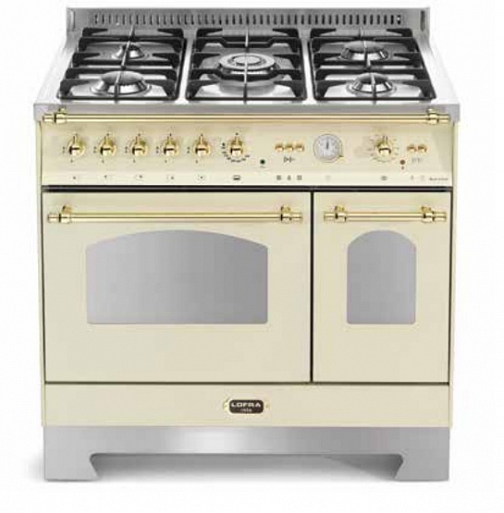 LOFRA RBID96GVGTE/Ci BRASS варочный центр бежевый