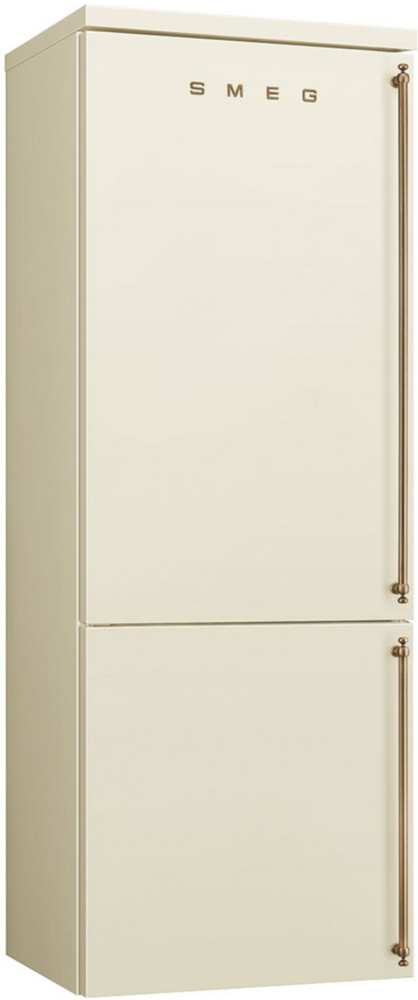 SMEG FA8005LPO5 Отдельностоящий холодильник, кремовый