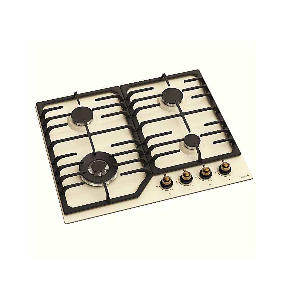 HISTORY HGE 643C RBG варочная панель бежевый