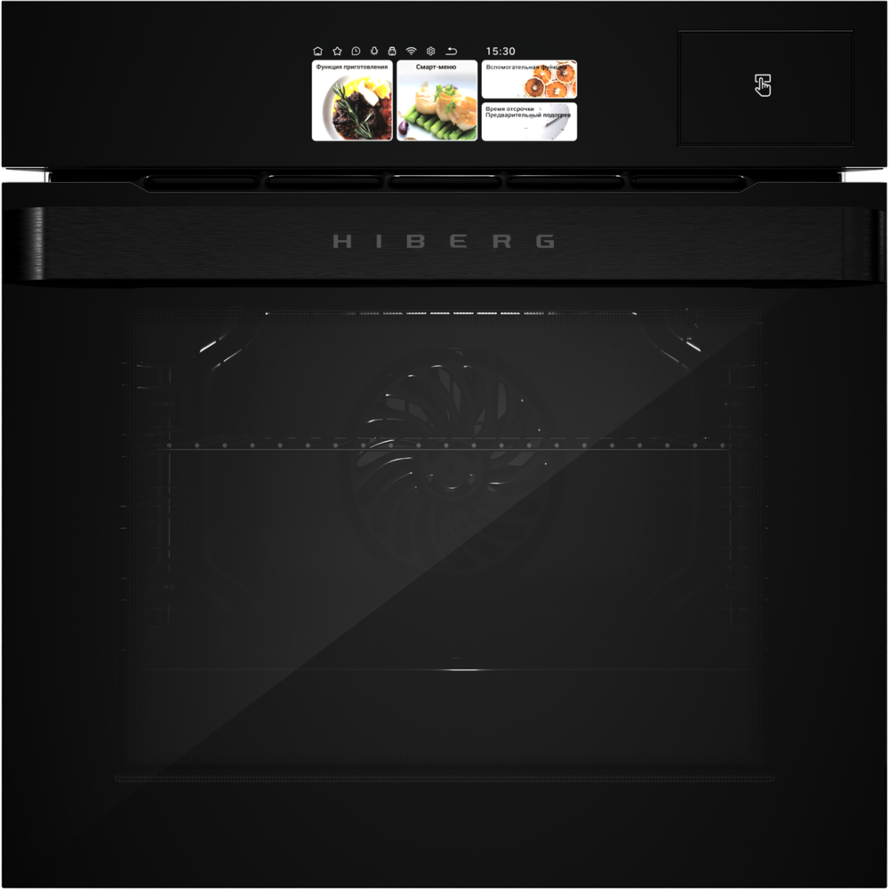 HIBERG S-VM 6615 B i-SMART духовой шкаф черный